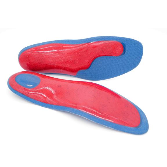 Red and Blus Schein Hallux rigidus and limitus insoles