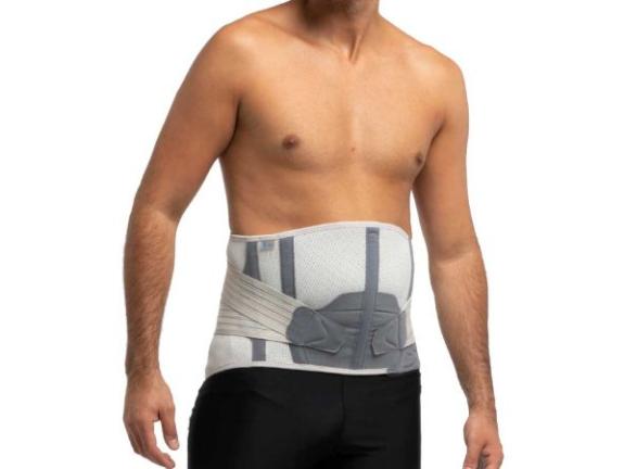 Pendulous front abdominal support