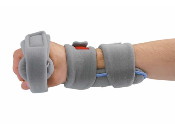 Positional hand orthosis for static positioning of hands with contractures 